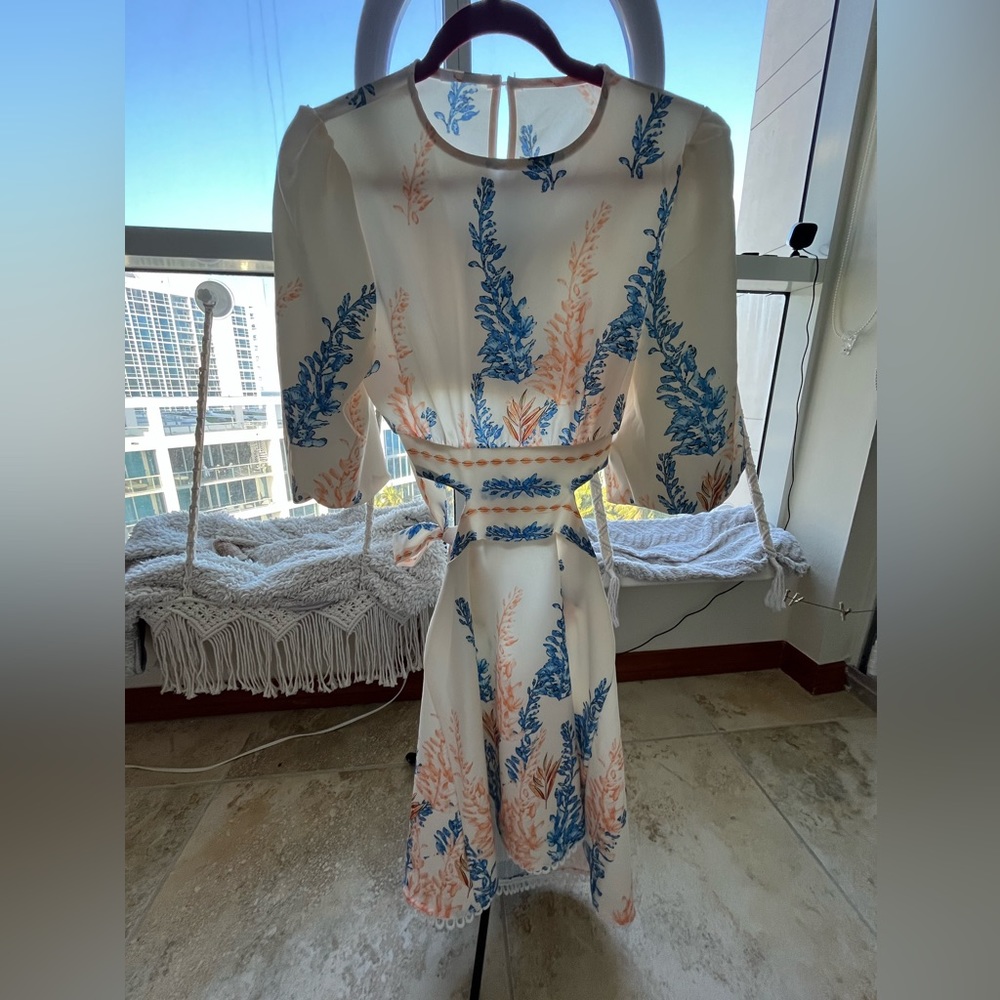 Mini floral dress